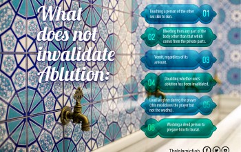 What does not invalidate Ablution